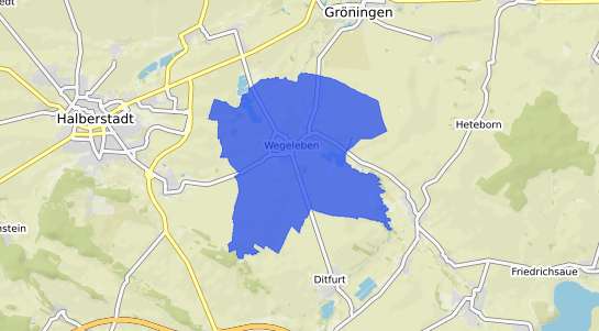 Bodenrichtwertkarte Wegeleben Wegeleben