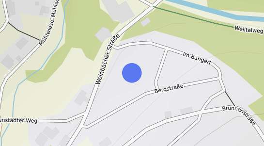 Bodenrichtwertkarte Weinbach Freienfels