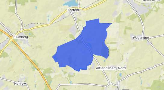Bodenrichtwertkarte Werneuchen Krummensee