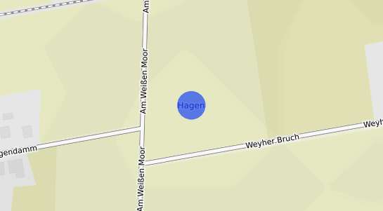 Bodenrichtwertkarte Weyhe Hagen
