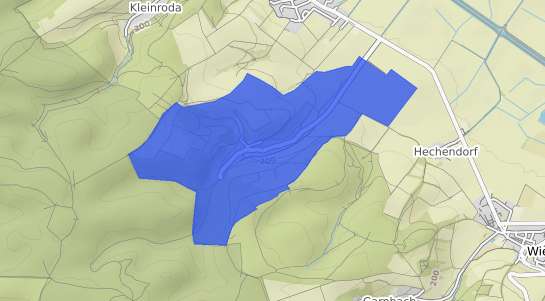 Bodenrichtwertkarte Wiehe Langenroda