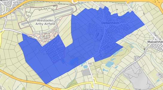 Bodenrichtwertkarte Wiesbaden Delkenheim
