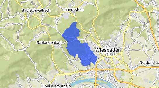 Bodenrichtwertkarte Wiesbaden Dotzheim