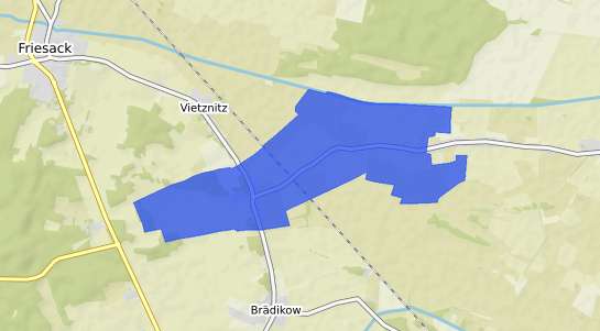 Bodenrichtwertkarte Wiesenaue Warsow