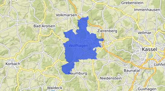 Bodenrichtwertkarte Wolfhagen Wolfhagen