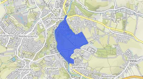 Bodenrichtwertkarte Zwickau Bockwa