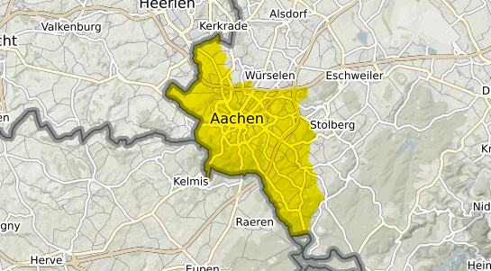 Immobilienpreisekarte Aachen