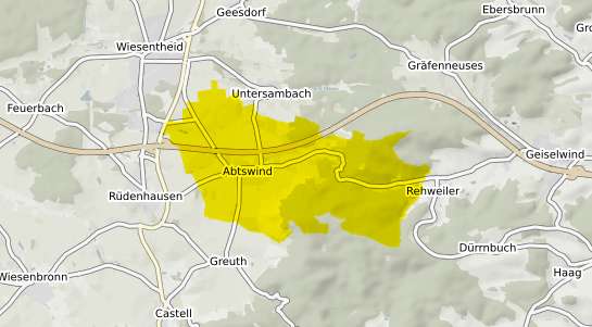 Immobilienpreisekarte Abtswind