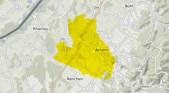 Immobilienpreisekarte Achern Baden
