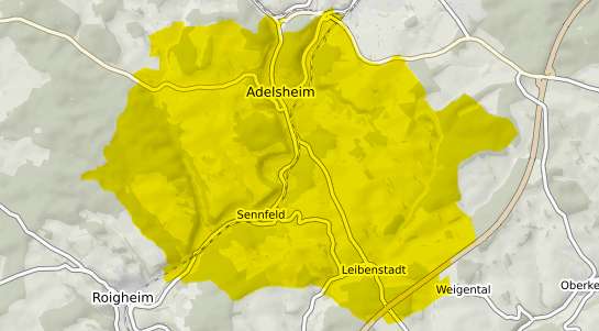 Immobilienpreisekarte Adelsheim