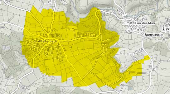 Immobilienpreisekarte Affalterbach Wuerttemberg