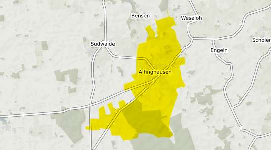 Immobilienpreisekarte Affinghausen