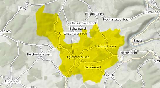 Immobilienpreisekarte Aglasterhausen
