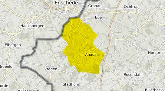 Immobilienpreisekarte Ahaus