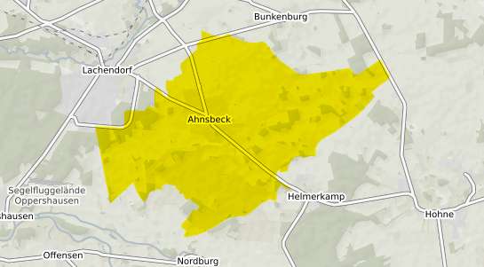 Immobilienpreisekarte Ahnsbeck