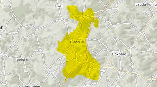 Immobilienpreisekarte Ahorn Baden