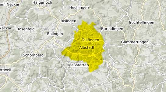 Immobilienpreisekarte Albstadt Wuerttemberg