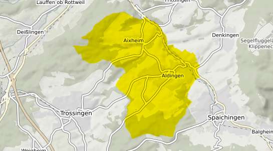 Immobilienpreisekarte Aldingen Kr. Tuttlingen