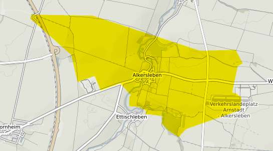 Immobilienpreisekarte Alkersleben
