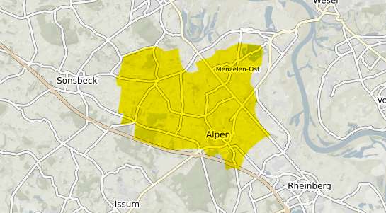 Immobilienpreisekarte Alpen