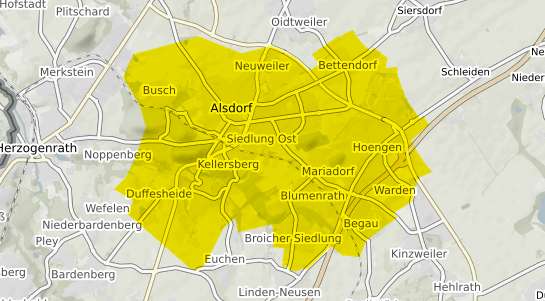 Immobilienpreisekarte Alsdorf Eifel