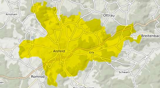 Immobilienpreisekarte Alsfeld