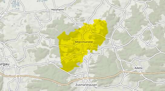 Immobilienpreisekarte Altenm&uuml;nster Schwaben