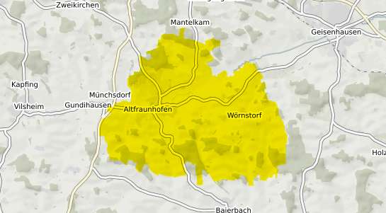 Immobilienpreisekarte Altfraunhofen