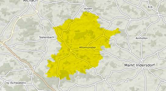 Immobilienpreisekarte Altom&uuml;nster