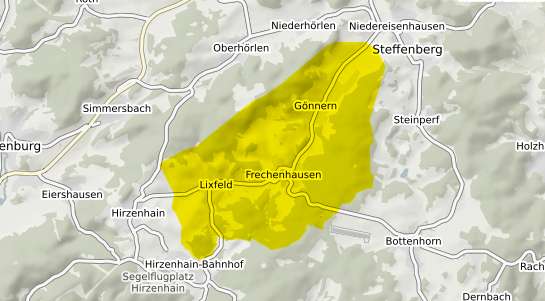 Immobilienpreisekarte Angelburg Hessen