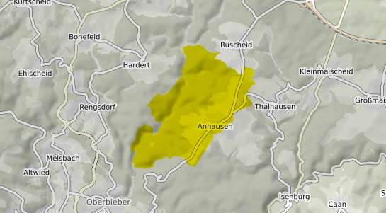 Immobilienpreisekarte Anhausen Kr. Neuwied
