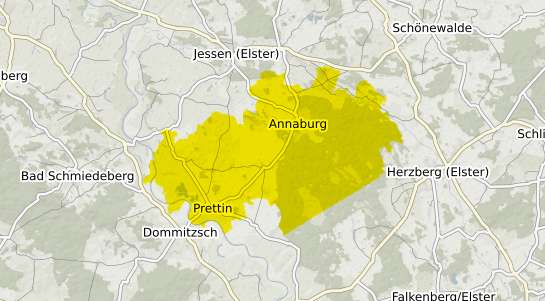 Immobilienpreisekarte Annaburg Sachsen-Anhalt