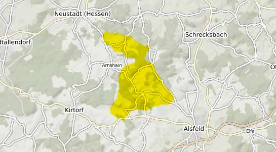 Immobilienpreisekarte Antrifttal