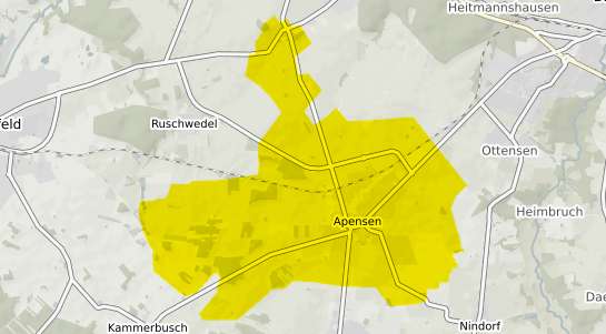 Immobilienpreisekarte Apensen