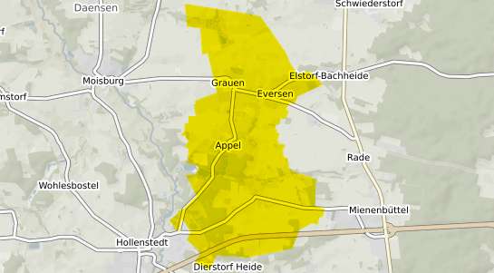 Immobilienpreisekarte Appel Nordheide