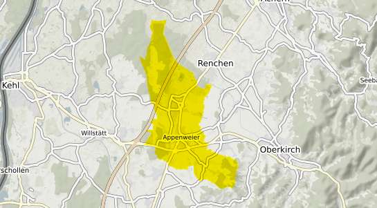 Immobilienpreisekarte Appenweier