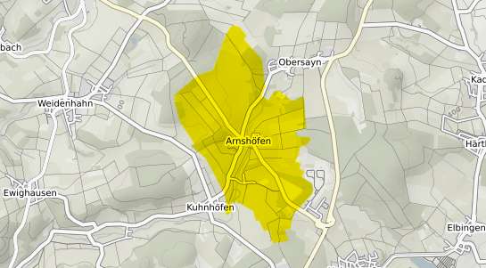 Immobilienpreisekarte Arnshoefen