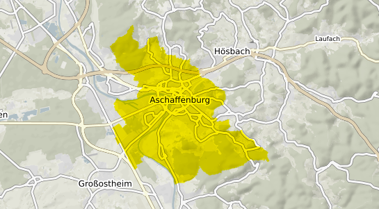 Immobilienpreisekarte Aschaffenburg