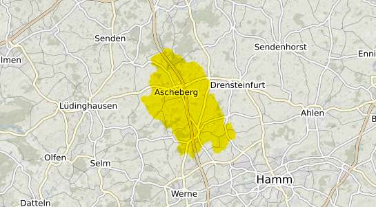 Immobilienpreisekarte Ascheberg Westfalen