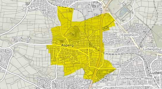 Immobilienpreisekarte Asperg