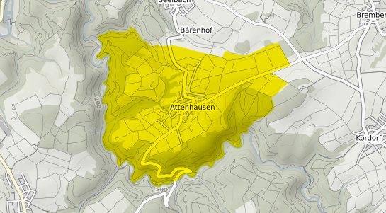 Immobilienpreisekarte Attenhausen Rhein-Lahn-Kreis