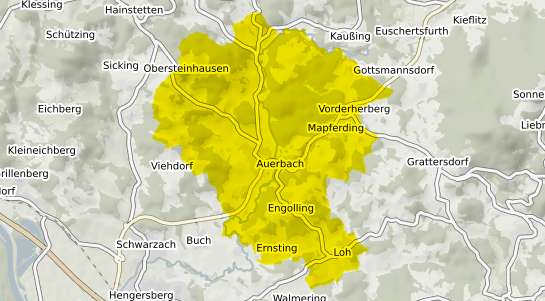 Immobilienpreisekarte Auerbach Erzgebirge