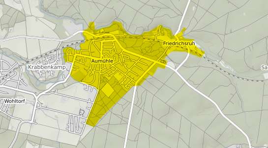 Immobilienpreisekarte Aumuehle b. Hamburg