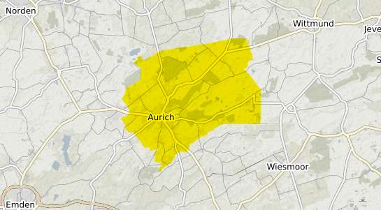 Immobilienpreisekarte Aurich Ostfriesland