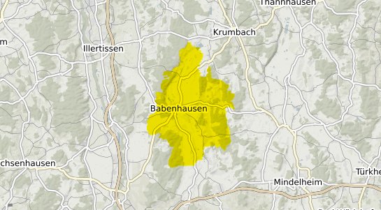 Immobilienpreisekarte Babenhausen Hessen