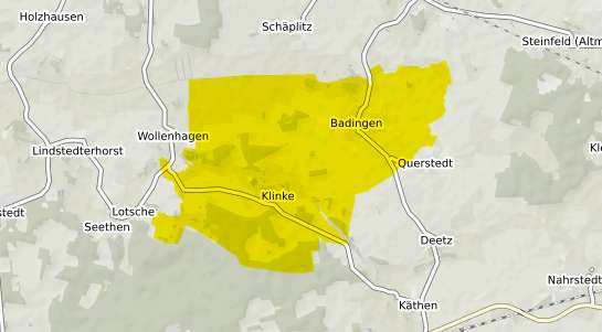Immobilienpreisekarte Badingen b. Stendal