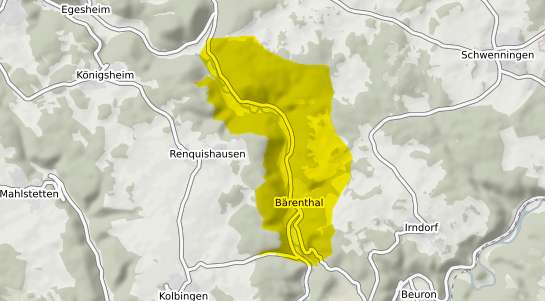 Immobilienpreisekarte Baerenthal Hohenzollern
