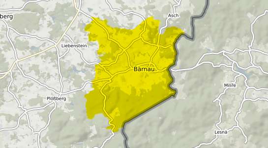 Immobilienpreisekarte B&auml;rnau Oberpfalz