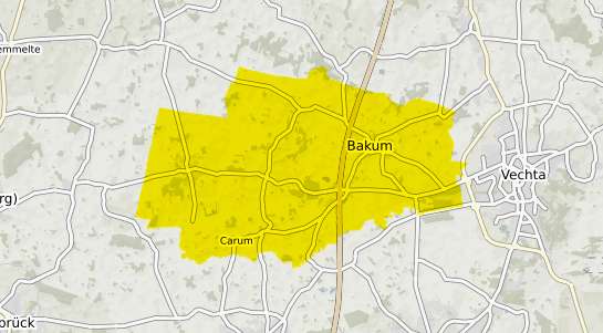 Immobilienpreisekarte Bakum Kr. Vechta
