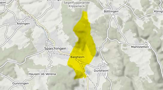 Immobilienpreisekarte Balgheim Wuerttemberg